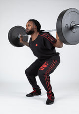 Buffalo Old School Top -Black/Red