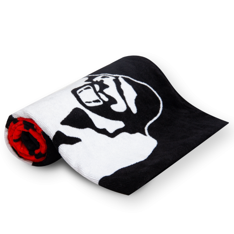 Functional Gym Towel Black/Red Gorillawear India