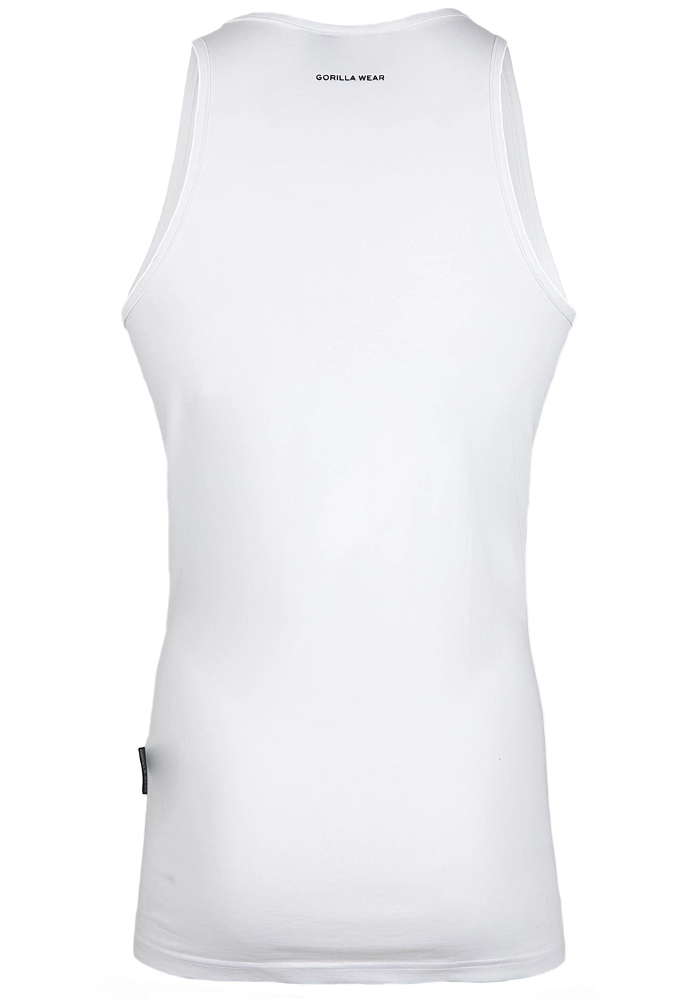 Adams stretch tank top white