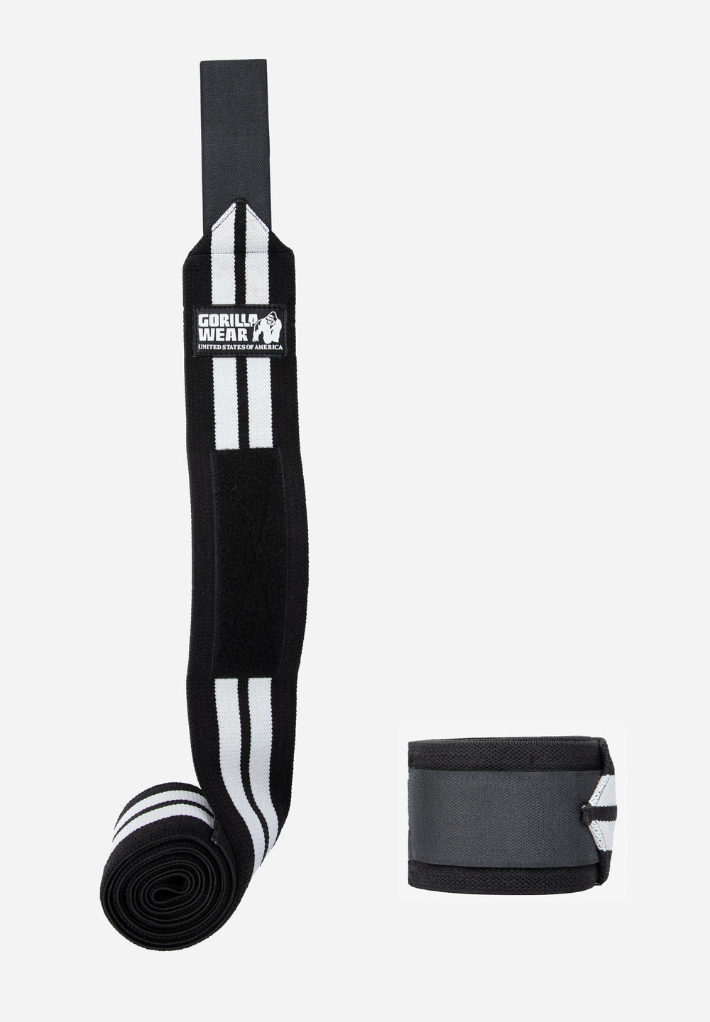 Knee Wraps - Black/White
