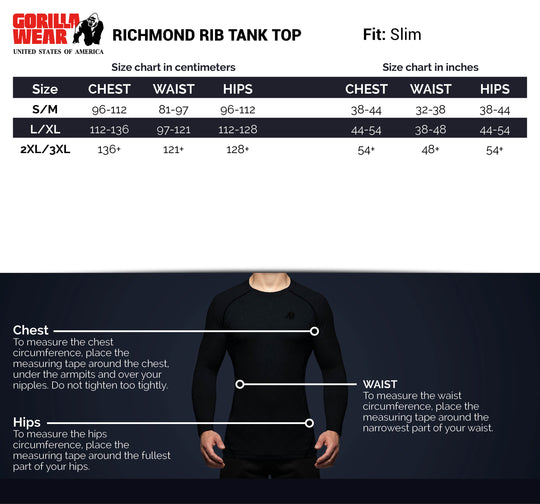 Richmond Rib Tank Top - Refurbished